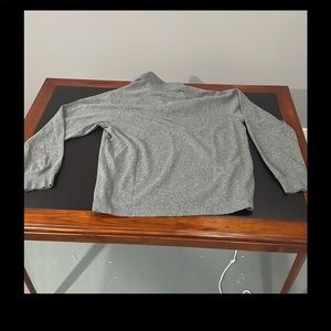 Mens Heathered Grey Quarter Zip